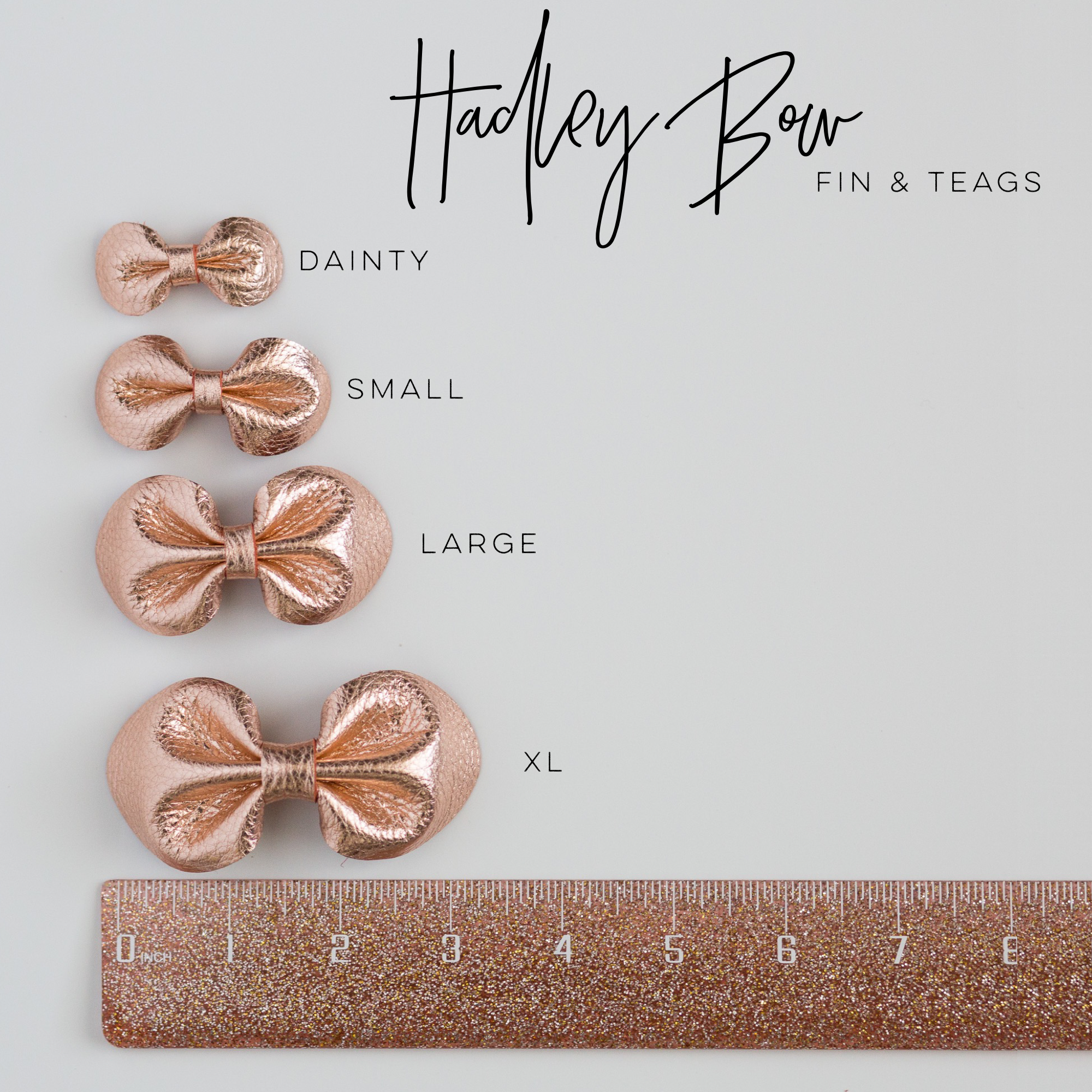 Fall Collection Leather Bows (12 color options available)