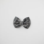 Midnight Vines Leather Bow