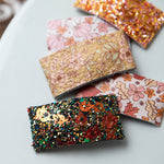 Golden Leaves Confetti Glitter Snap Clips (multiple colors available)