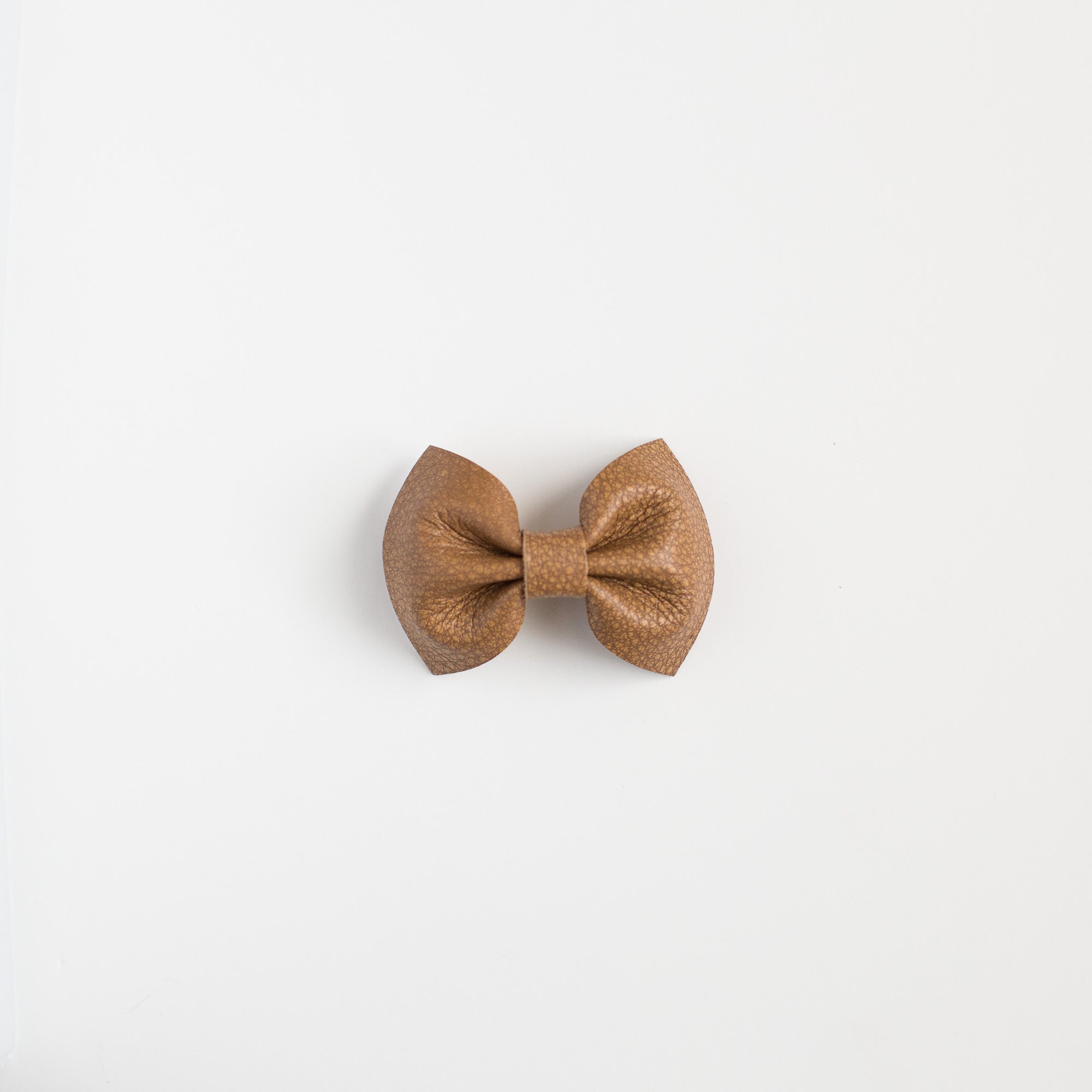 Camel Leather Bow