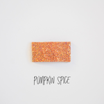 Pumpkin Spice Glitter Snap Clip