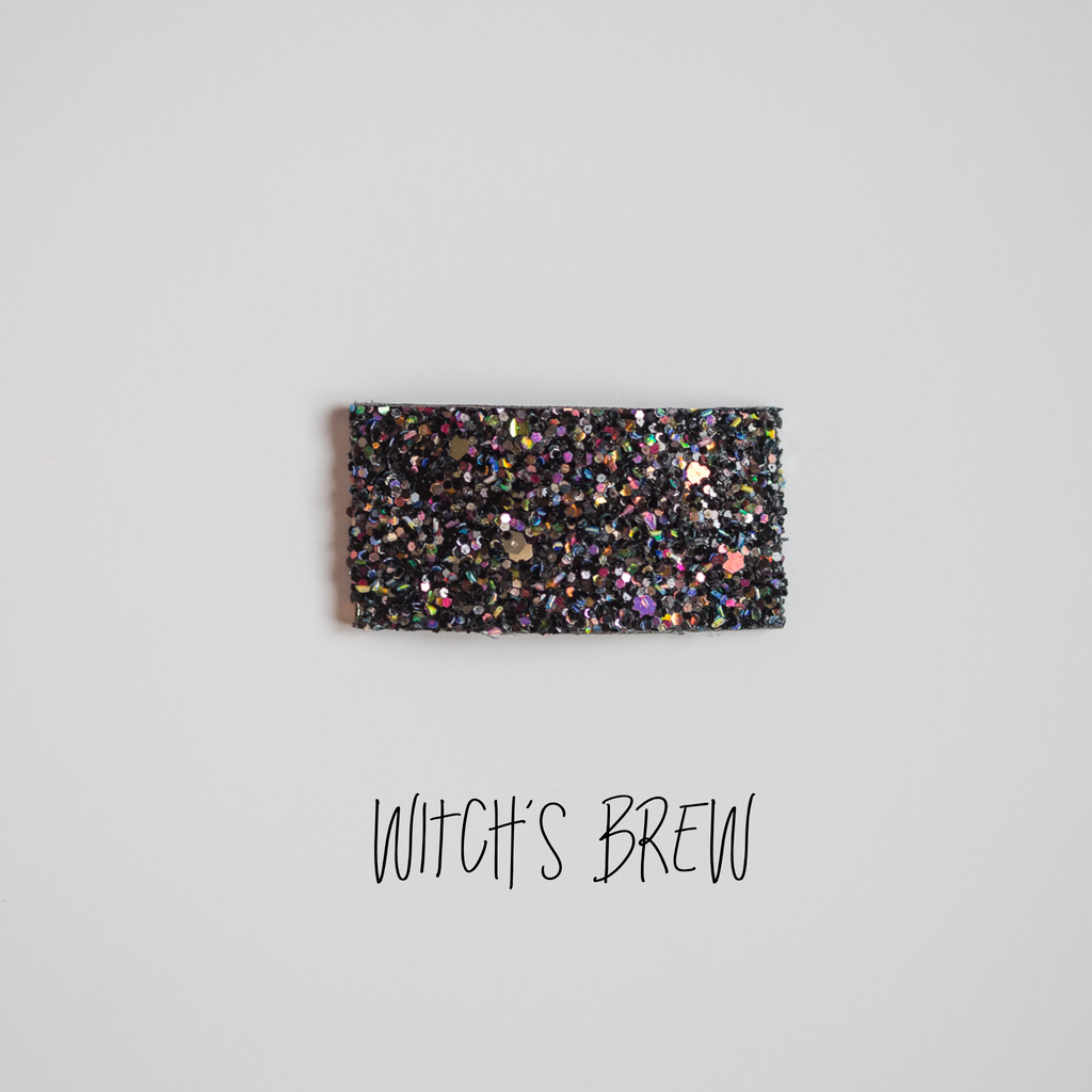 Witch's Brew Glitter Snap Clip