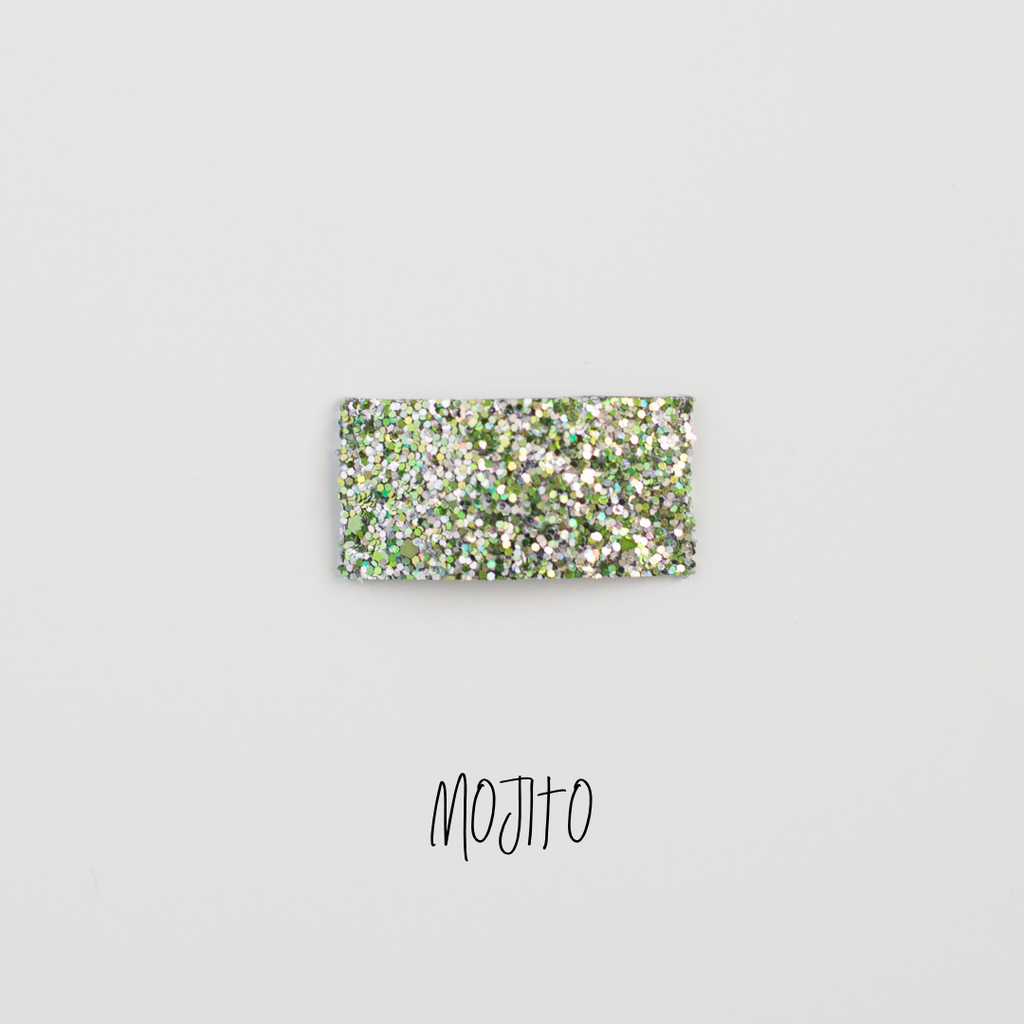 Mojito Glitter Snap Clip