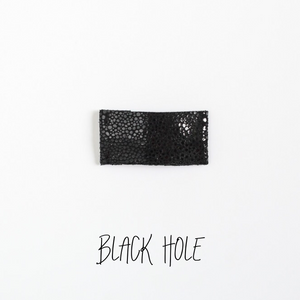 Black Hole Leather Snap Clip