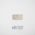 #blessed Leather Snap Clip