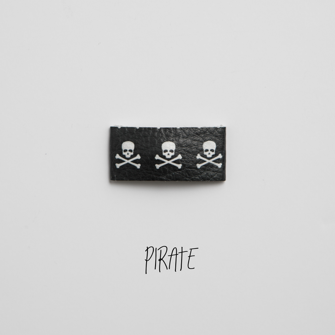 Pirate Leather Snap Clip