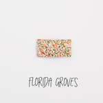 Florida Groves Glitter Snap Clip