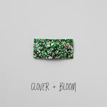 Clover + Bloom Glitter Snap Clip