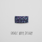 Cackle with Delight Glitter Snap Clip