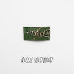 Mossy Wildwood Leather Snap Clip